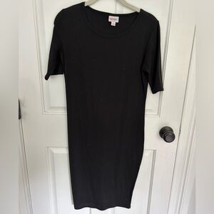 Lularoe black Julia dress size small